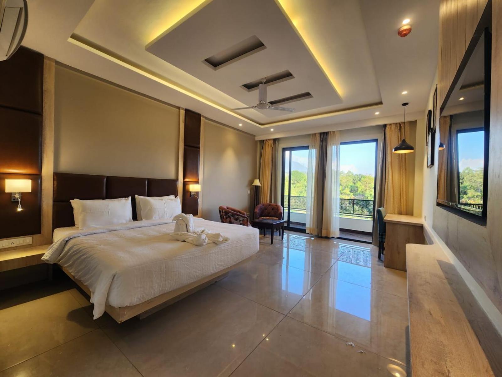 Aachman River And Valley View Resort Dharamshala - A Riverside Resort With Balcony View Buitenkant foto